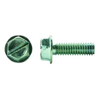 SLOTTED INDENTED HEX WASHER HEAD MACHINE SCREWS